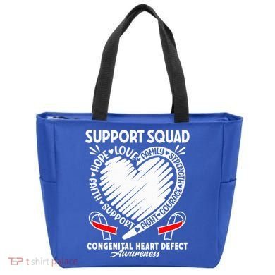 Support Awareness Squad I CHD Congenital Heart Defect Tote Bag