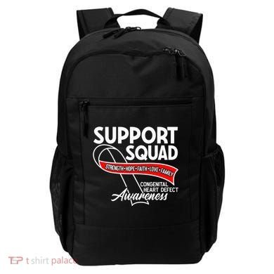 Support Awareness Squad I CHD Congenital Heart Defect Backpack