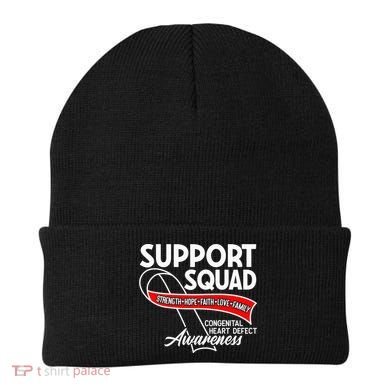 Support Awareness Squad I CHD Congenital Heart Defect Beanie