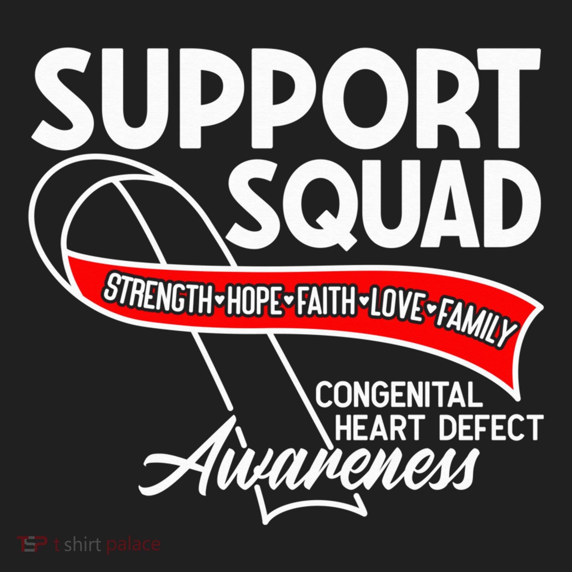 Support Awareness Squad I CHD Congenital Heart Defect Beanie
