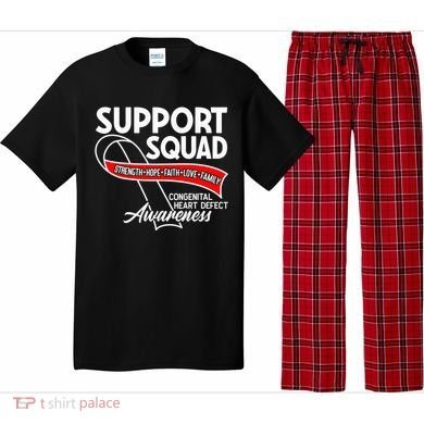 Support Awareness Squad I CHD Congenital Heart Defect Pajama Set