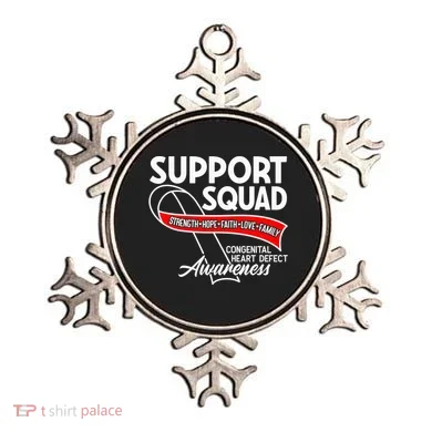 Support Awareness Squad I CHD Congenital Heart Defect Ornament