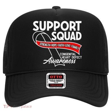 Support Awareness Squad I CHD Congenital Heart Defect Hat
