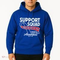 Support Awareness Squad I CHD Congenital Heart Defect Hoodie thumb 2