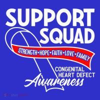 Support Awareness Squad I CHD Congenital Heart Defect Sweatshirt thumb 3