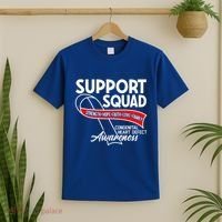 Support Awareness Squad I CHD Congenital Heart Defect T-Shirt thumb 2