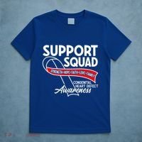 Support Awareness Squad I CHD Congenital Heart Defect T-Shirt thumb 5