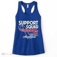 Support Awareness Squad I CHD Congenital Heart Defect Women's Tank Top thumb 0
