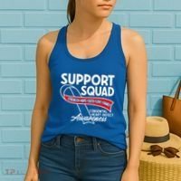Support Awareness Squad I CHD Congenital Heart Defect Women's Tank Top thumb 2