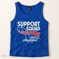 Support Awareness Squad I CHD Congenital Heart Defect Tank Top thumb 2