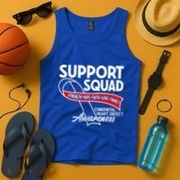 Support Awareness Squad I CHD Congenital Heart Defect Tank Top thumb 4
