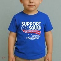 Support Awareness Squad I CHD Congenital Heart Defect Toddler T-Shirt thumb 2