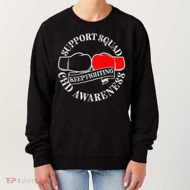 Support Awareness Squad I CHD Congenital Heart Defect Women's Sweatshirt
