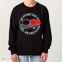 Support Awareness Squad I CHD Congenital Heart Defect Women's Sweatshirt thumb 0