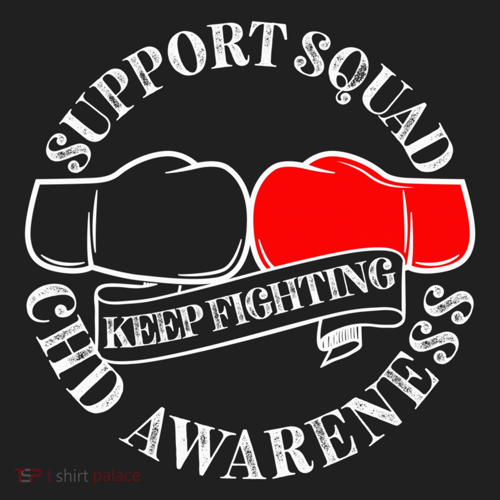 Support Awareness Squad I CHD Congenital Heart Defect Women's Sweatshirt