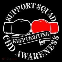 Support Awareness Squad I CHD Congenital Heart Defect Bucket Hat thumb 4