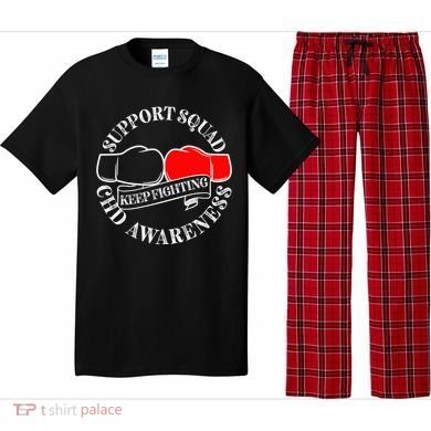 Support Awareness Squad I CHD Congenital Heart Defect Pajama Set