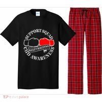 Support Awareness Squad I CHD Congenital Heart Defect Pajama Set thumb 0