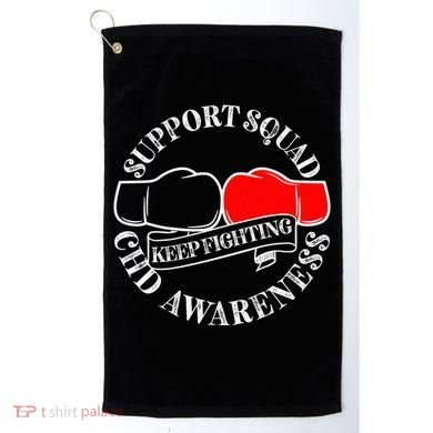 Support Awareness Squad I CHD Congenital Heart Defect Golf Towel
