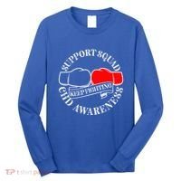 Support Awareness Squad I CHD Congenital Heart Defect Long Sleeve Shirt thumb 0