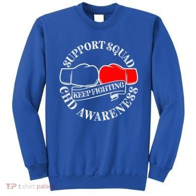Support Awareness Squad I CHD Congenital Heart Defect Sweatshirt