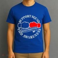 Support Awareness Squad I CHD Congenital Heart Defect T-Shirt thumb 3