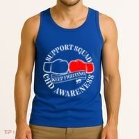 Support Awareness Squad I CHD Congenital Heart Defect Tank Top thumb 3