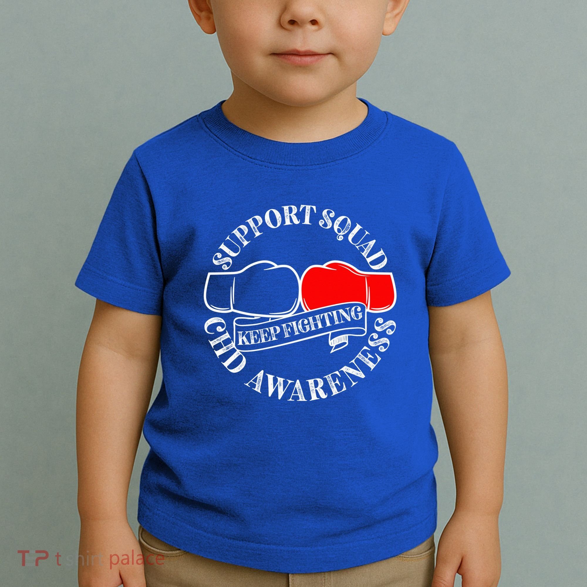 Support Awareness Squad I CHD Congenital Heart Defect Toddler T-Shirt