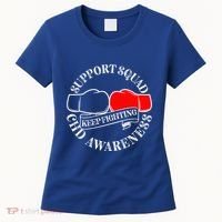 Support Awareness Squad I CHD Congenital Heart Defect Women's T-Shirt thumb 0