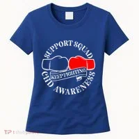 Support Awareness Squad I CHD Congenital Heart Defect Women's T-Shirt thumb 0