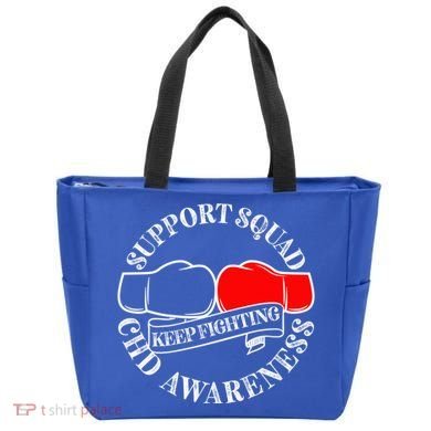 Support Awareness Squad I CHD Congenital Heart Defect Tote Bag