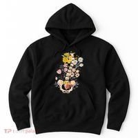 Scoliosis Awareness Spinal Fusion Back Surgery Botanical Hoodie thumb 0