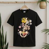 Scoliosis Awareness Spinal Fusion Back Surgery Botanical T-Shirt thumb 2