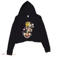 Scoliosis Awareness Spinal Fusion Back Surgery Botanical Crop Fleece Hoodie thumb 0