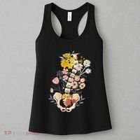 Scoliosis Awareness Spinal Fusion Back Surgery Botanical Women's Tank Top thumb 3