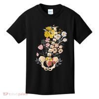 Scoliosis Awareness Spinal Fusion Back Surgery Botanical Kids T-Shirt thumb 0