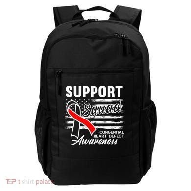 Support Awareness Squad I CHD Congenital Heart Defect Backpack