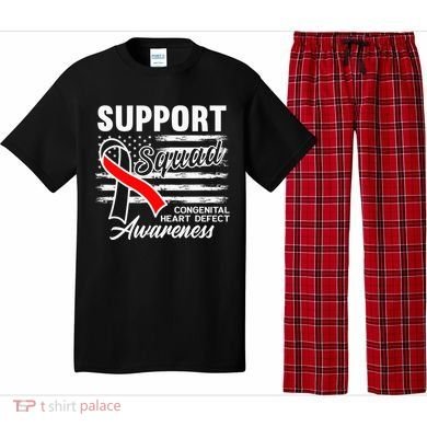 Support Awareness Squad I CHD Congenital Heart Defect Pajama Set