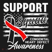 Support Awareness Squad I CHD Congenital Heart Defect Pajama Set thumb 2