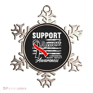 Support Awareness Squad I CHD Congenital Heart Defect Ornament