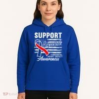 Support Awareness Squad I CHD Congenital Heart Defect Hoodie thumb 5