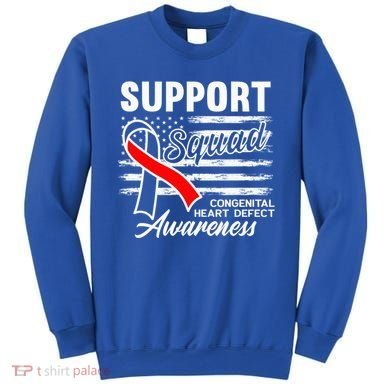 Support Awareness Squad I CHD Congenital Heart Defect Sweatshirt
