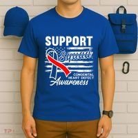 Support Awareness Squad I CHD Congenital Heart Defect T-Shirt thumb 6