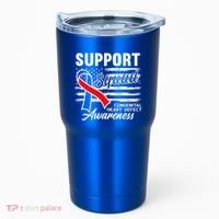 Support Awareness Squad I CHD Congenital Heart Defect Tumbler thumb 0
