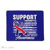 Support Awareness Squad I CHD Congenital Heart Defect Mousepad thumb 0