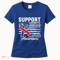 Support Awareness Squad I CHD Congenital Heart Defect Women's T-Shirt thumb 0