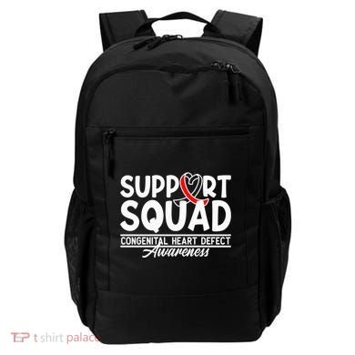 Support Awareness Squad I CHD Congenital Heart Defect Backpack