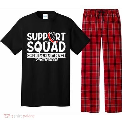 Support Awareness Squad I CHD Congenital Heart Defect Pajama Set