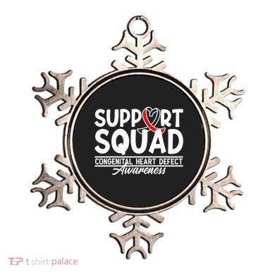 Support Awareness Squad I CHD Congenital Heart Defect Ornament