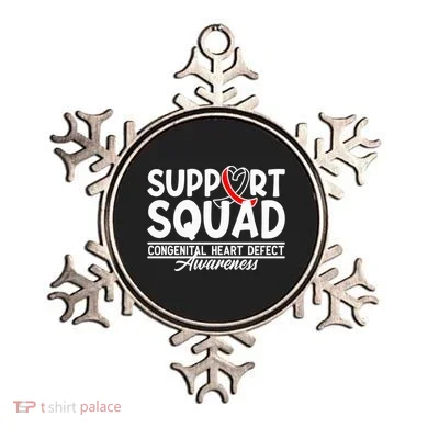 Support Awareness Squad I CHD Congenital Heart Defect Ornament